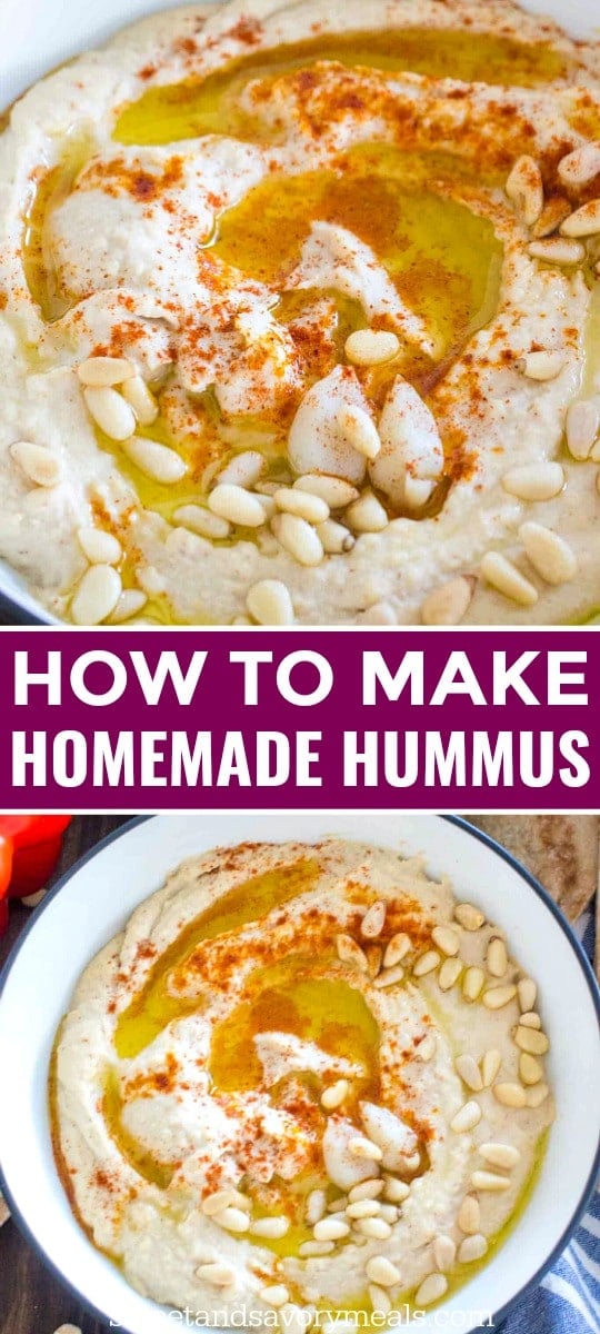 Homemade Hummus Recipe