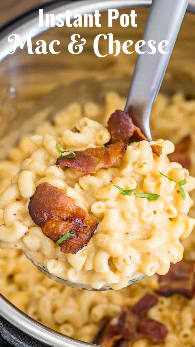 Instant pot mac and cheese photo. 