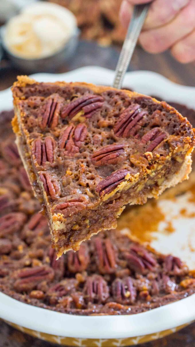 Homemade Pecan Pie with Bourbon VIDEO - Sweet and Savory ...