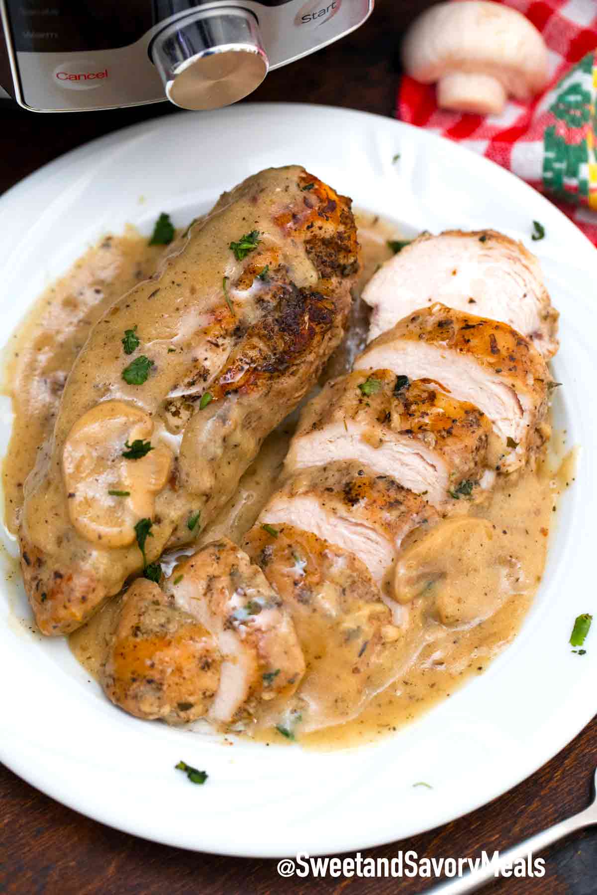 Instant Pot Chicken Marsala [Video] - Sweet and Savory Meals