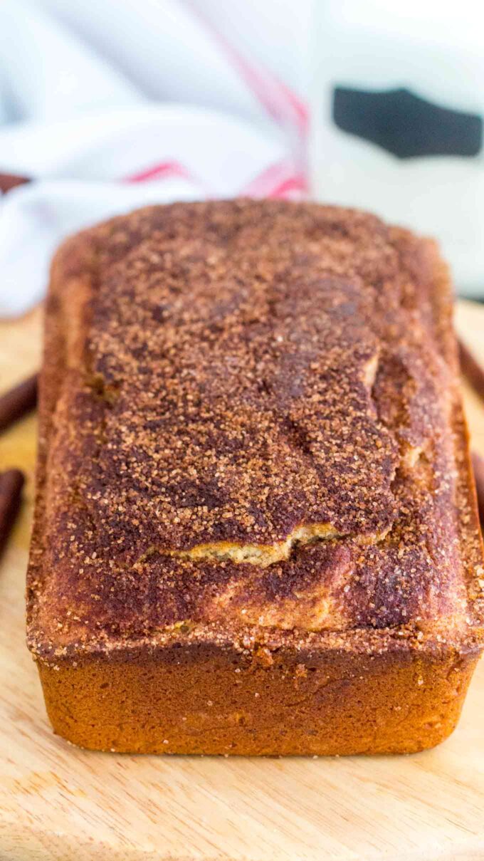 Easy snickerdoodle bread recipe