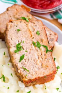 Turkey Meatloaf with Pepper Jack Cheese