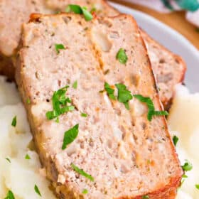 Turkey Meatloaf with Pepper Jack Cheese