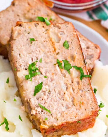 Turkey Meatloaf with Pepper Jack Cheese