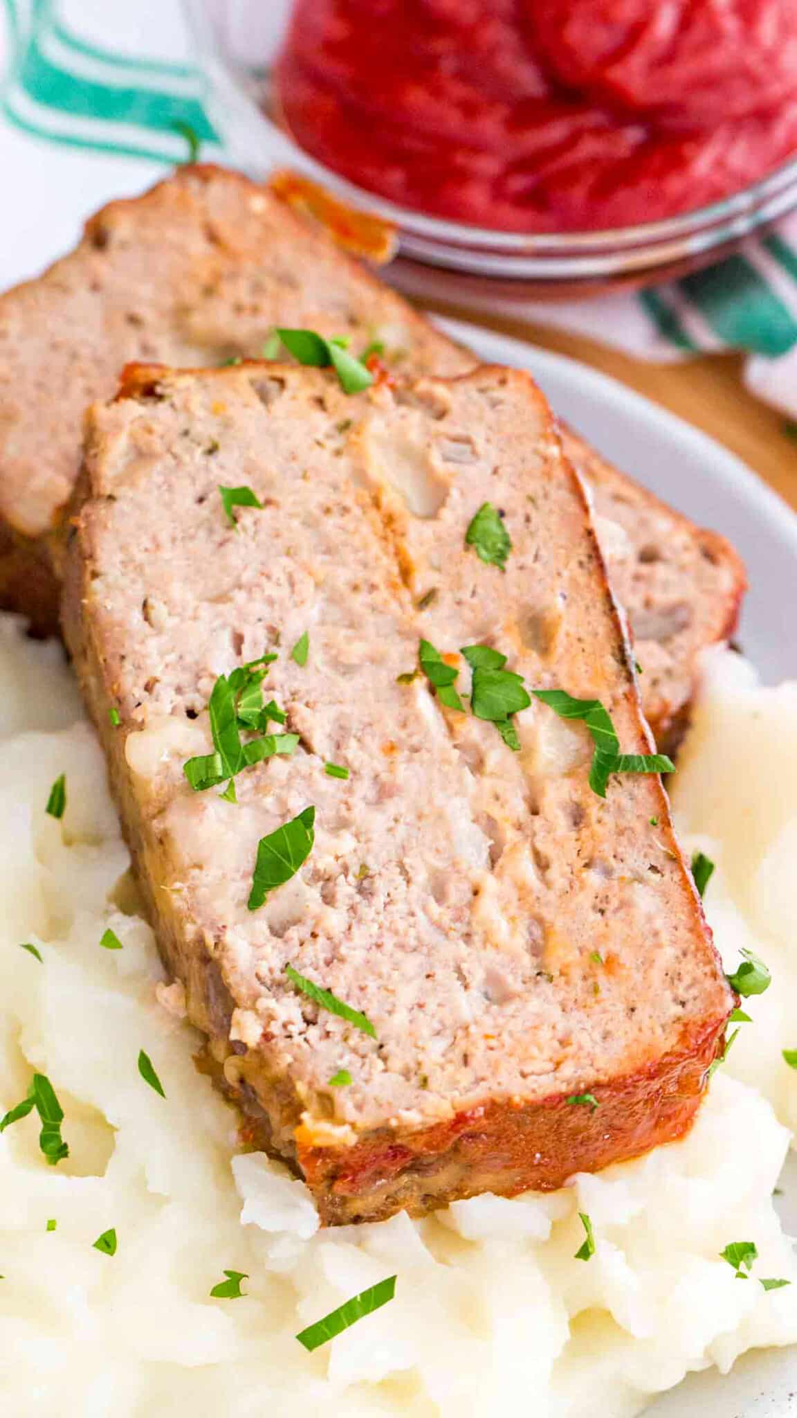 Turkey Meatloaf with Pepper Jack Cheese