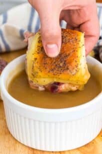 Cheesy Turkey Sliders