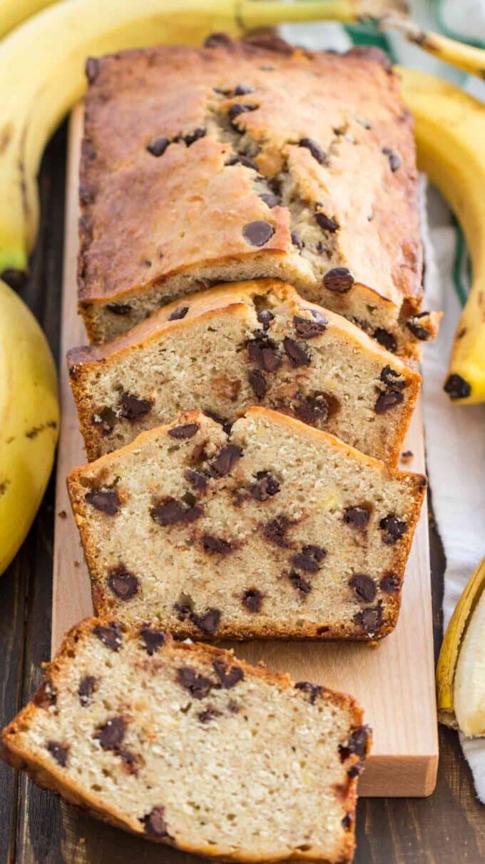 Chocolate Chip Banana Bread [Video] - Sweet and Savory Meals