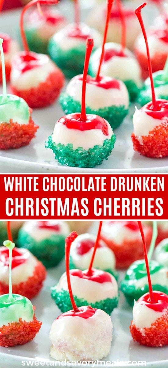 Christmas Drunken Cherries