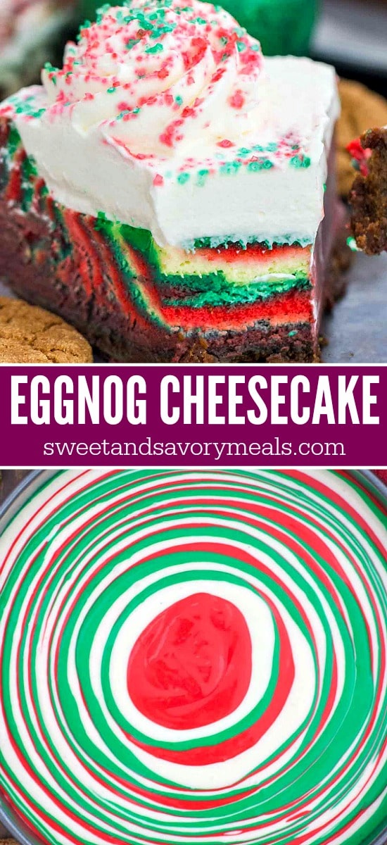 Eggnog Cheesecake