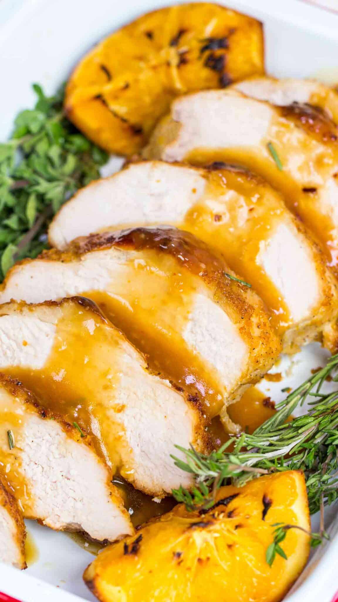 Easy Oven Roasted Turkey Breast Recipe - Crunchy Creamy Sweet