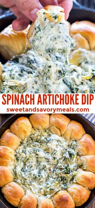 Spinach Artichoke Dip [Video] - Sweet and Savory Meals