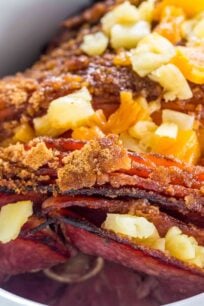 Slow Cooker Pineapple Ham