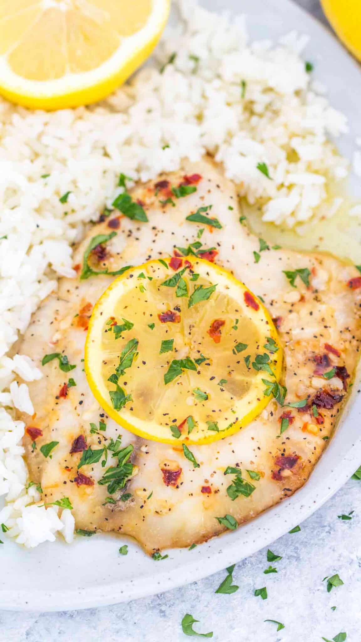 Baked Lemon Garlic Tilapia [VIDEO] Sweet and Savory Meals
