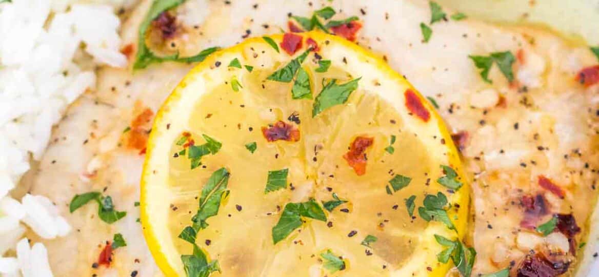Baked Lemon Garlic Tilapia