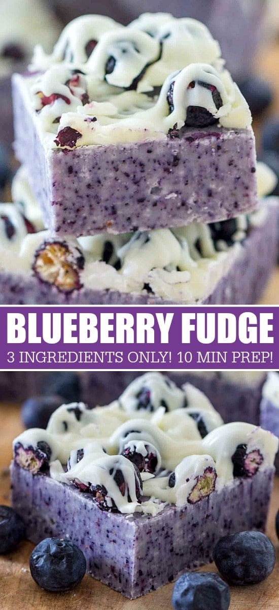 Blueberry Fudge