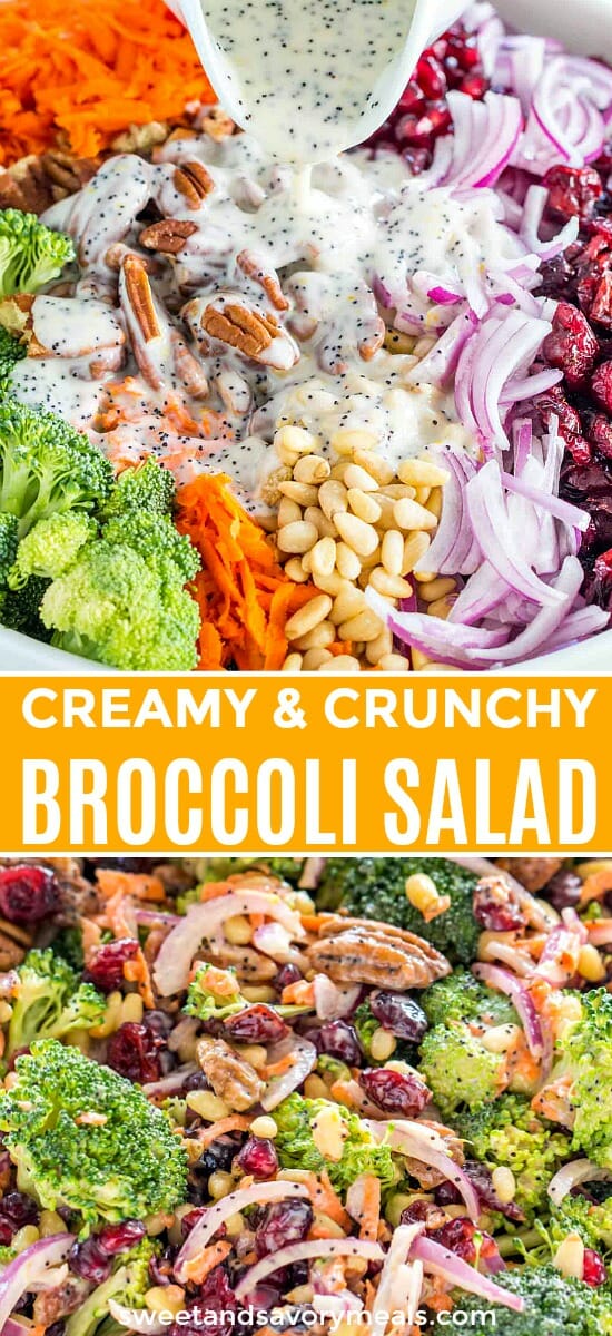 Broccoli Salad Recipe [VIDEO] - Sweet and Savory Meals