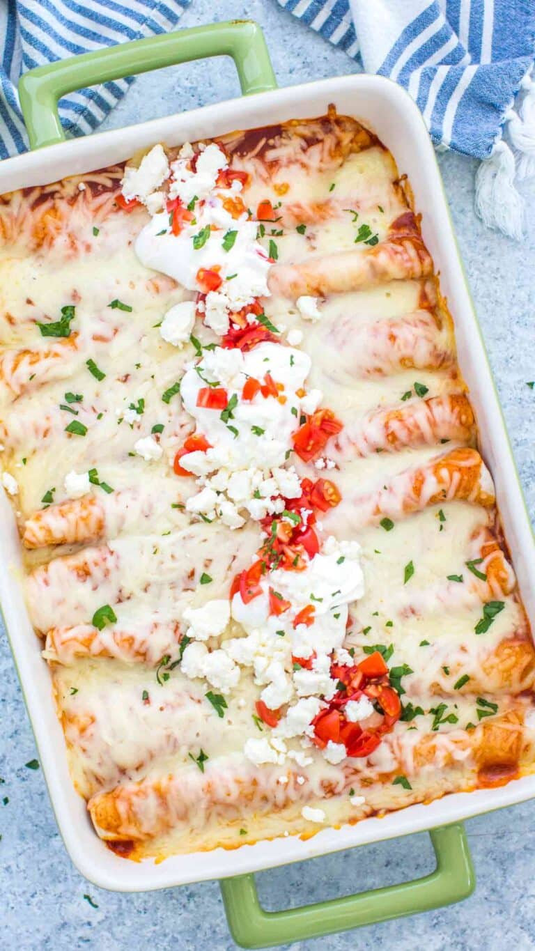 Chicken Enchiladas Casserole