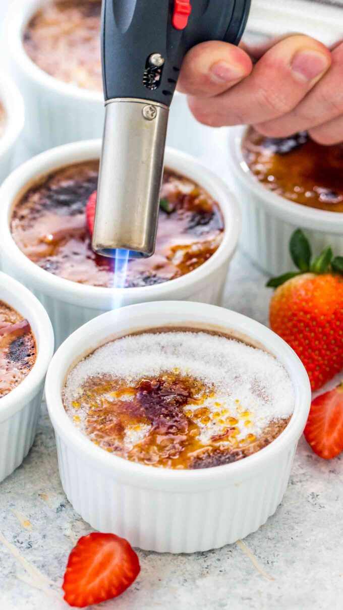 Creamy Chocolate Creme Brulee