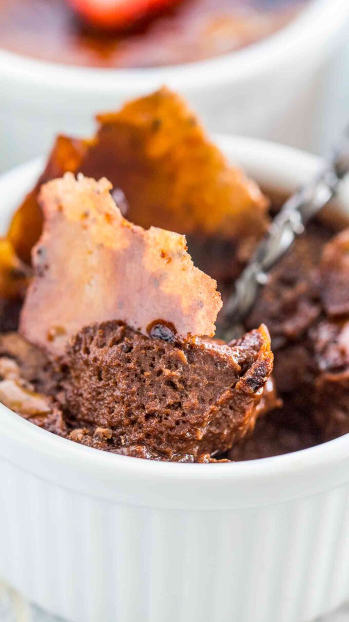 Homemade Chocolate Creme Brulee from Scratch