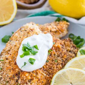 Crispy Oven Baked Tilapia