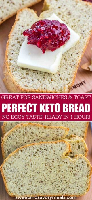 Keto Bread with Coconut Flour [VIDEO] - Sweet and Savory Meals