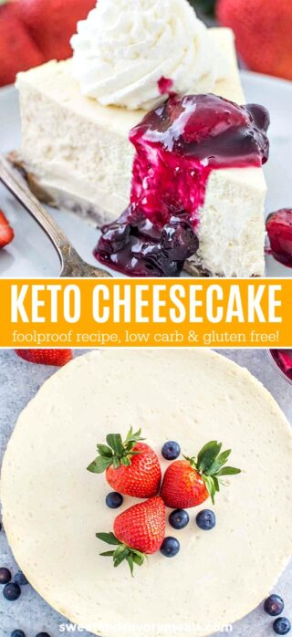 Low Carb Keto Cheesecake [VIDEO] - Sweet and Savory Meals