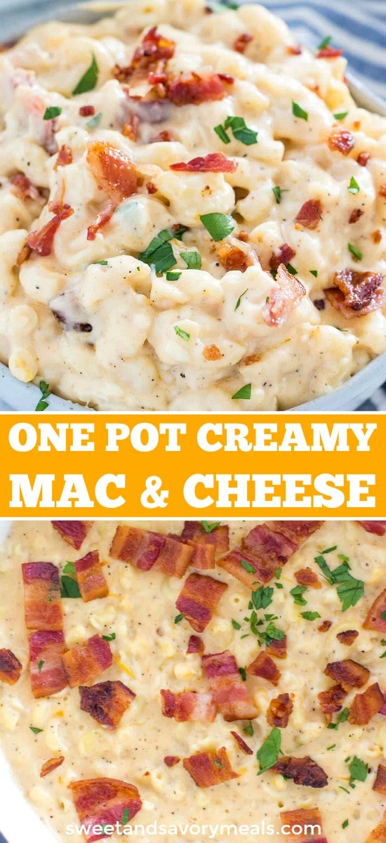 Creamy One Pot Mac and Cheese