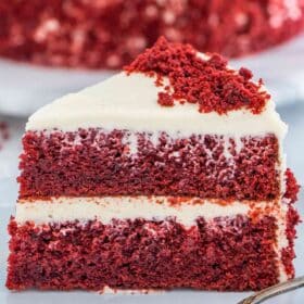 Red Velvet Cake with Cream Cheese Frosting