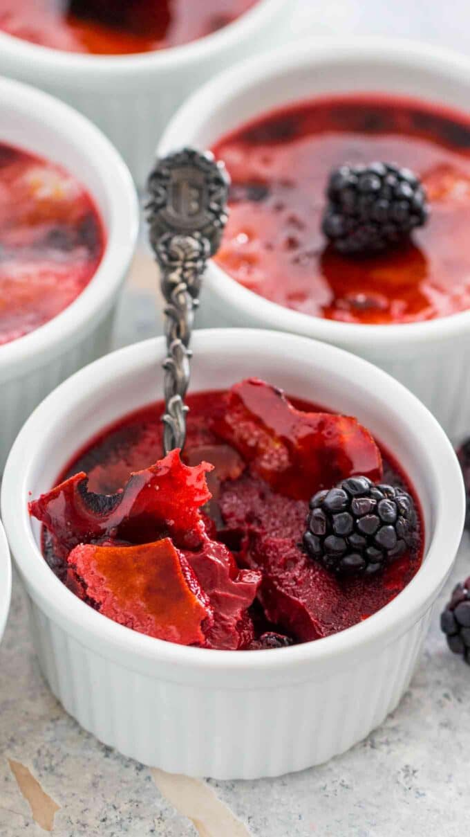 Red Velvet Creme Brulee Recipe