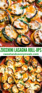 Zucchini Lasagna Roll Ups [Video] - Sweet and Savory Meals