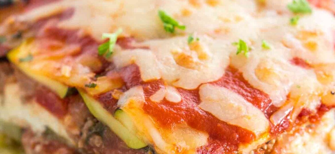 Zucchini Lasagna Slice