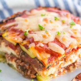 Zucchini Lasagna Slice