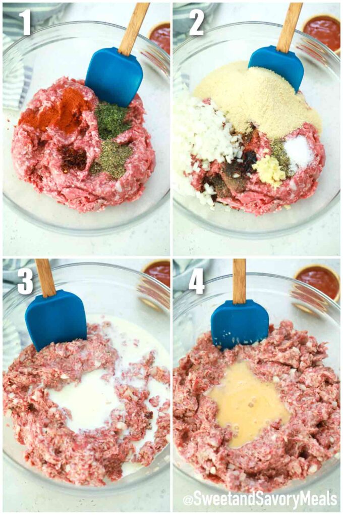 steps how to make meatloaf recipe