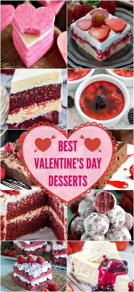 Best Valentine's Day Desserts Recipes made from Scratch