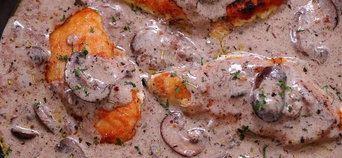 Creamy Chicken Marsala