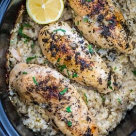 Crockpot Chicken and Rice