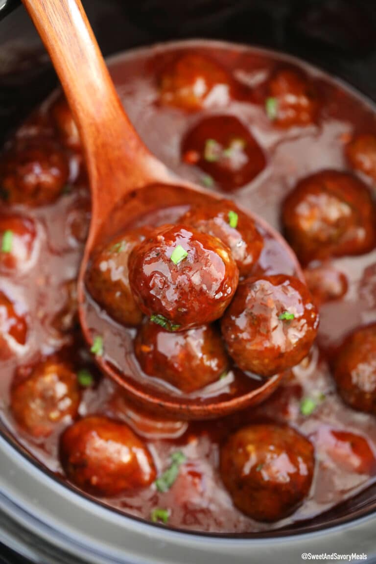 crockpot meatballs