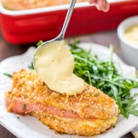 Chicken Cordon Bleu Recipe with Creamy Sauce