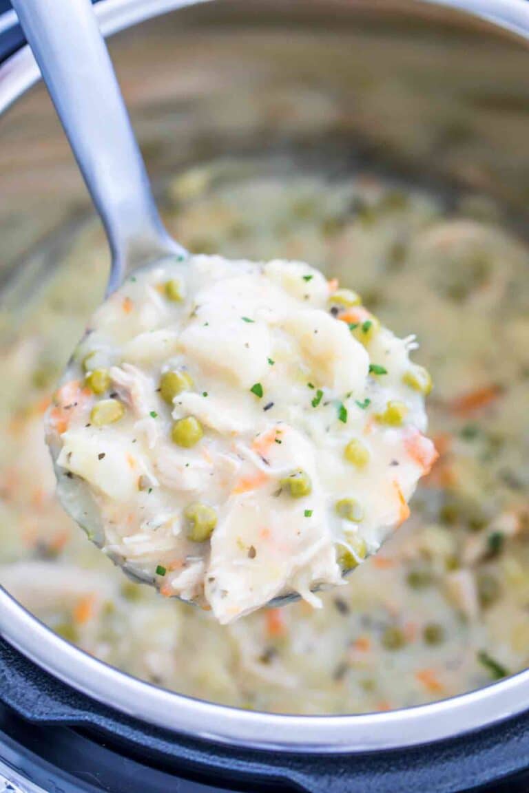 Instant Pot Chicken and Dumplings