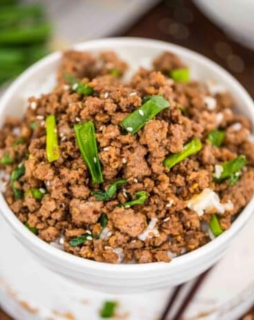 Homemade Korean Ground Beef Recipe