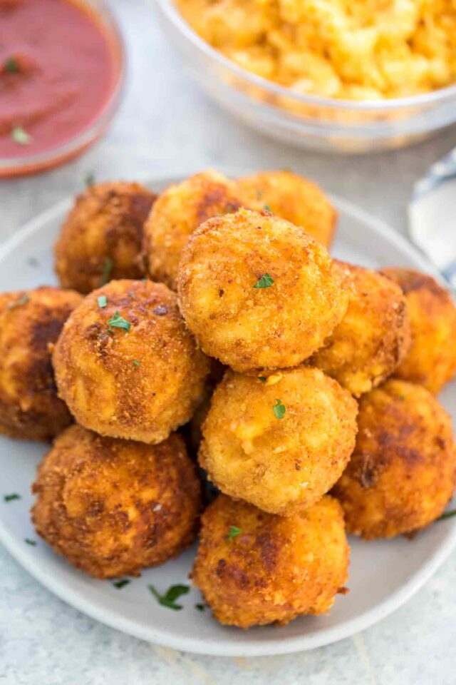Best Mac and Cheese Balls S&SM