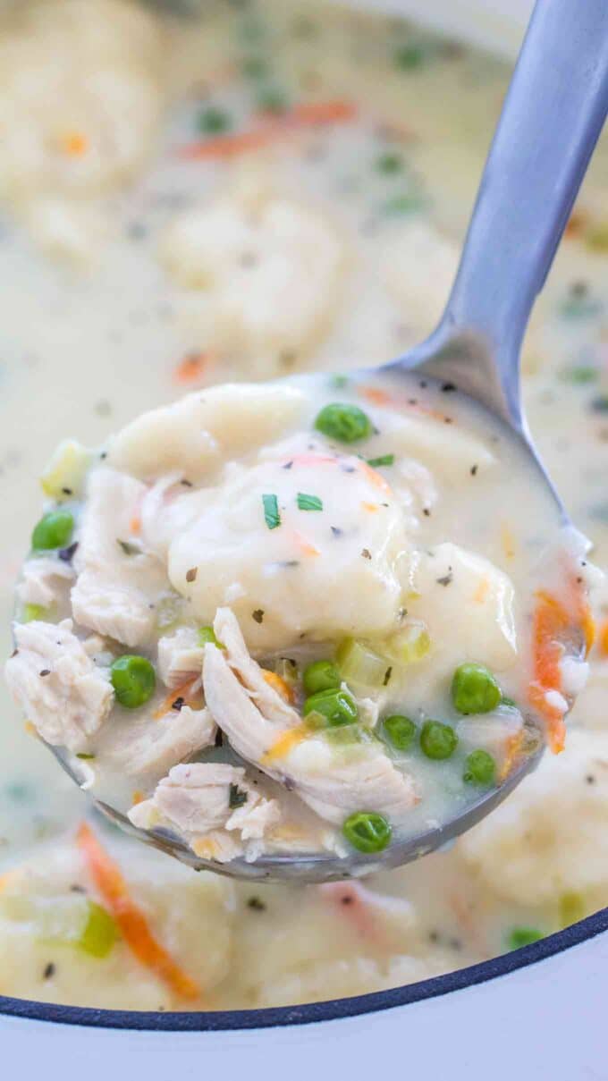 Chicken and Dumplings Recipe - Spoon Fork Bacon