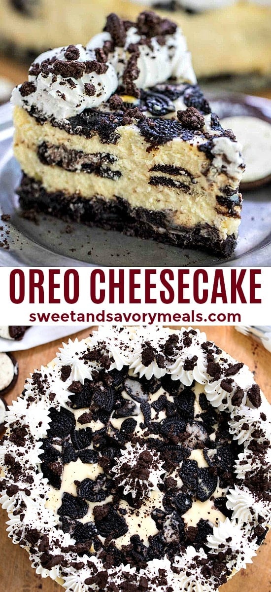 Oreo Cheesecake Recipe with Oreo Crust