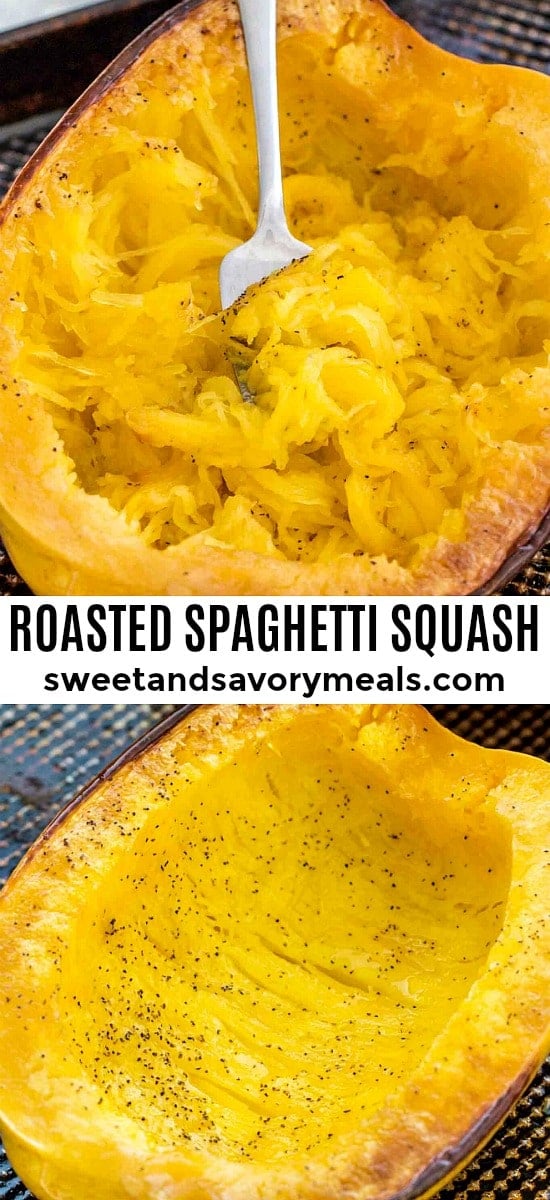 Healthy Roasted Spaghetti Squash Recipe