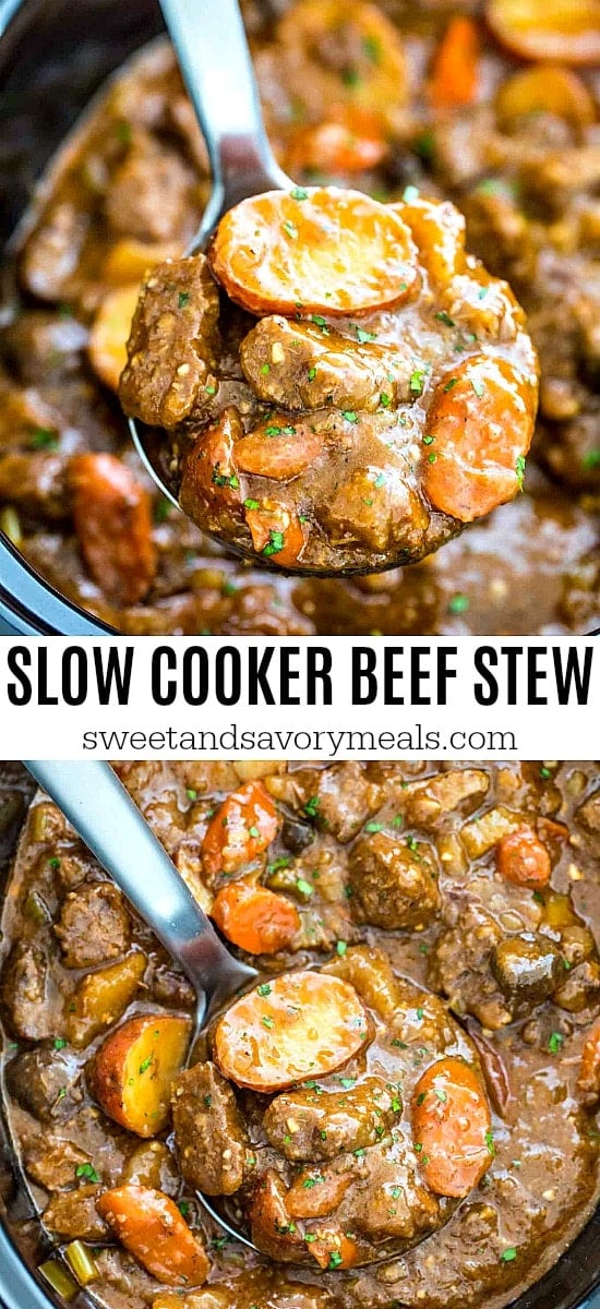 Ultimate Slow Cooker Beef Stew With Red Wine