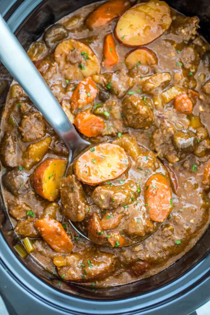 Ultimate Slow Cooker Beef Stew Recipe Sandsm 