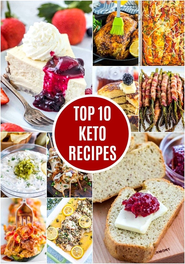 Top 10 Keto Recipes List