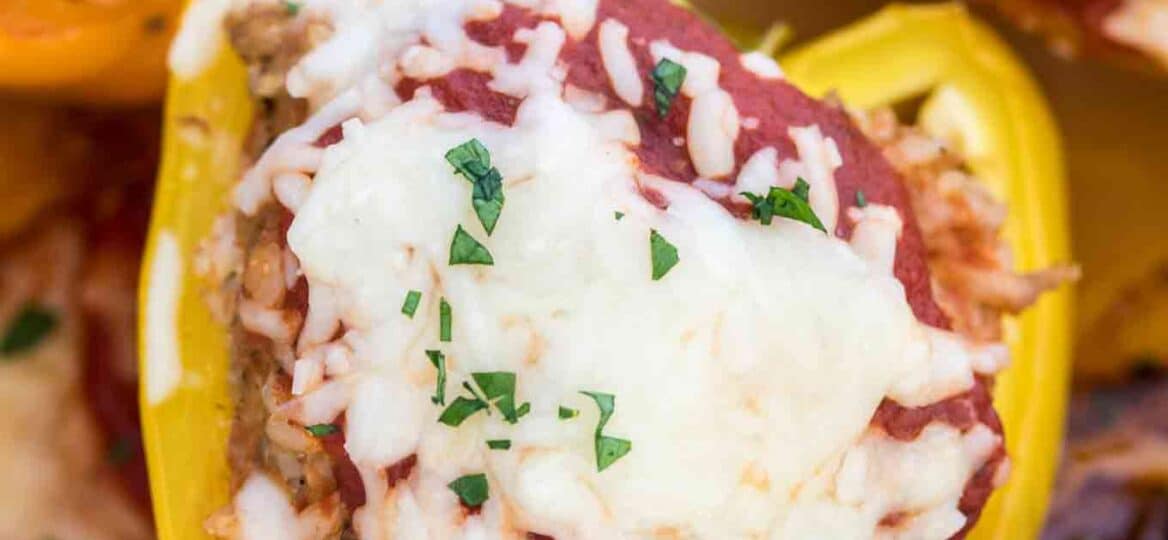 Oven Baked Turkey Stuffed Peppers