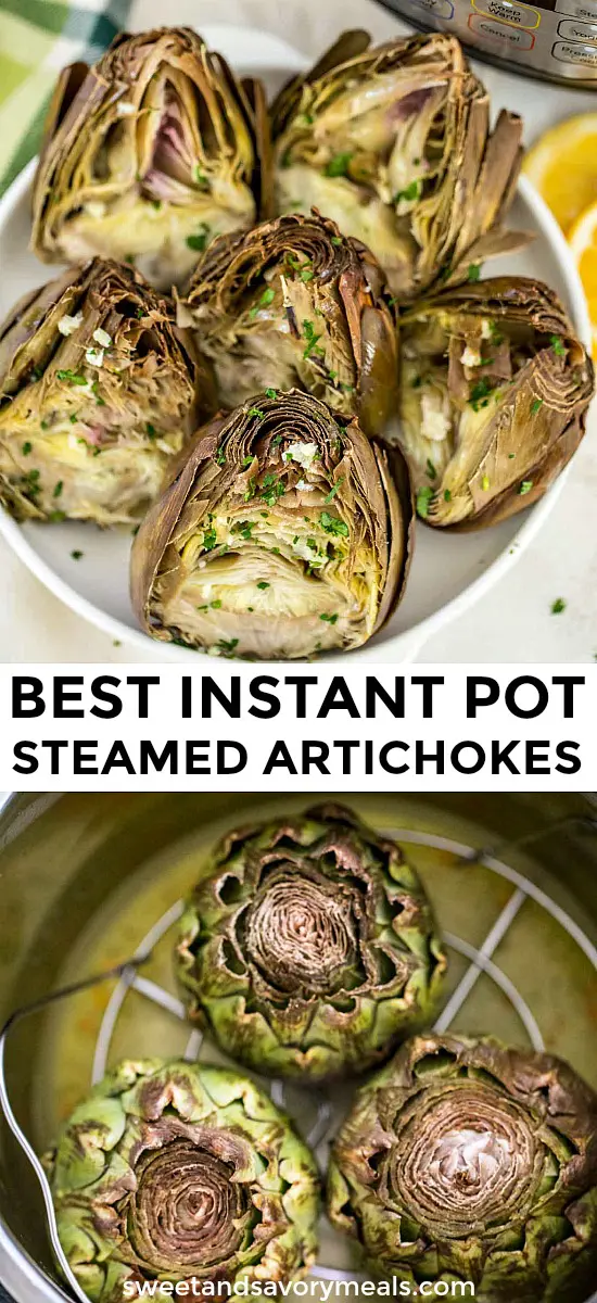 Instant Pot Steamed Artichokes Video Sweet And Savory Meals