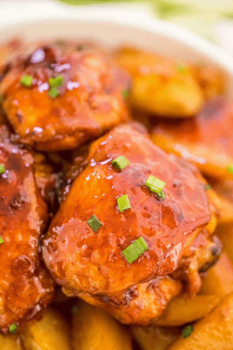 Juicy Baked Brown Sugar Garlic Chicken